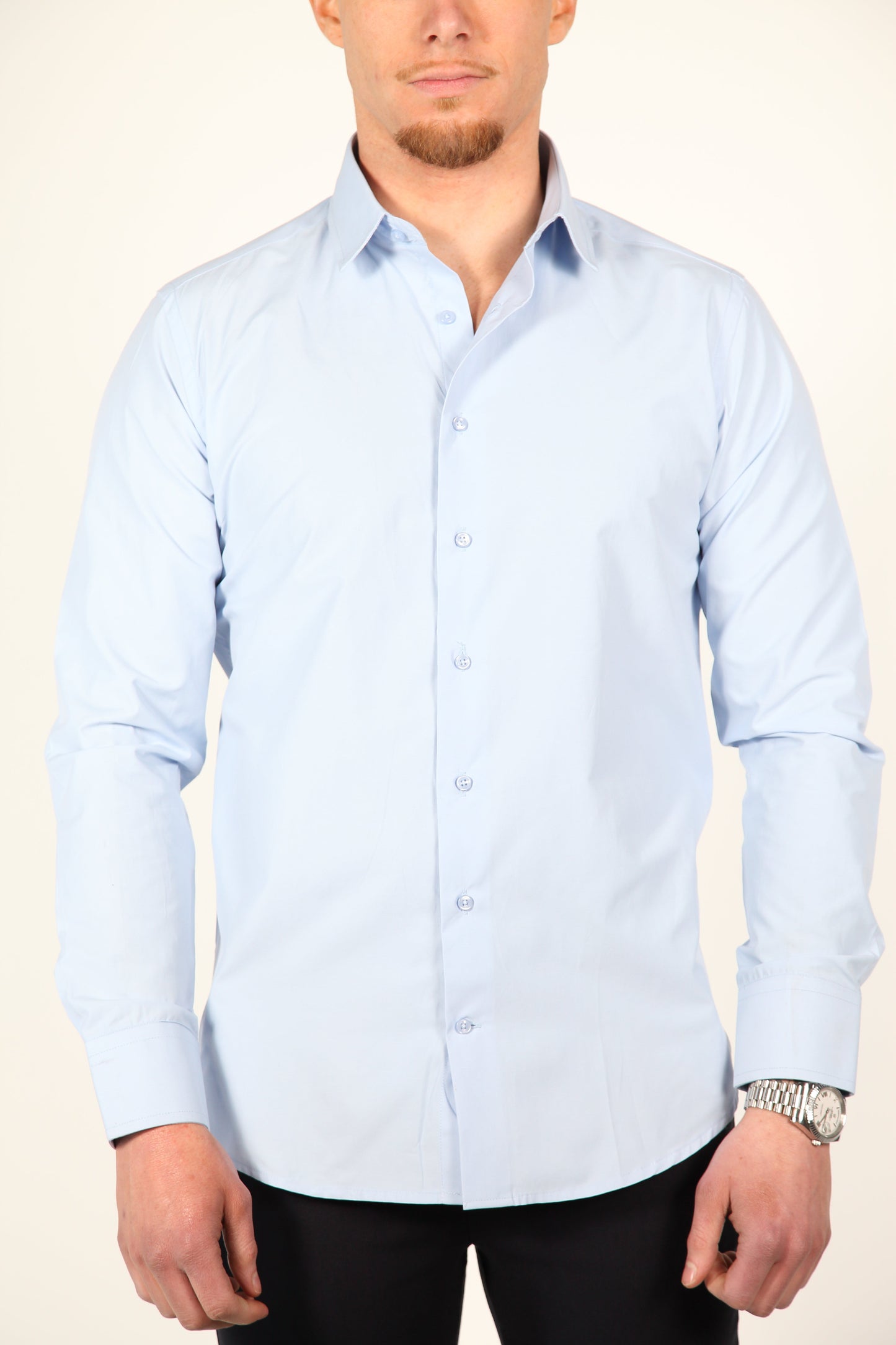 Overhemd Leira Licht Blauw