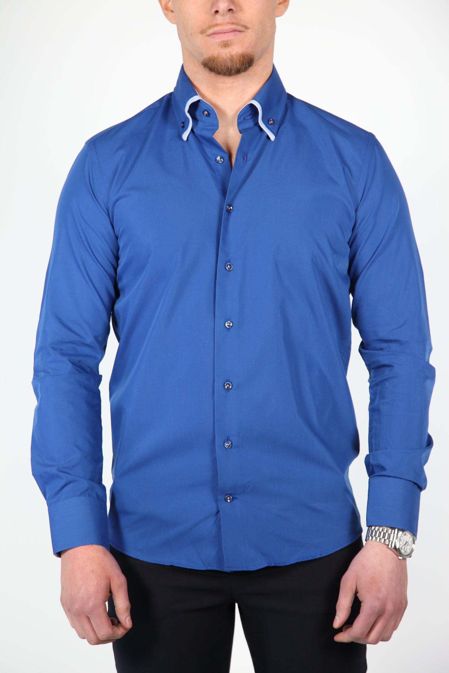 Overhemd Parla Navy