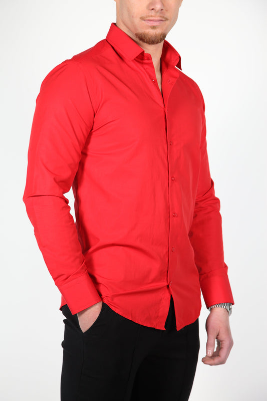 Overhemd Leira Rood