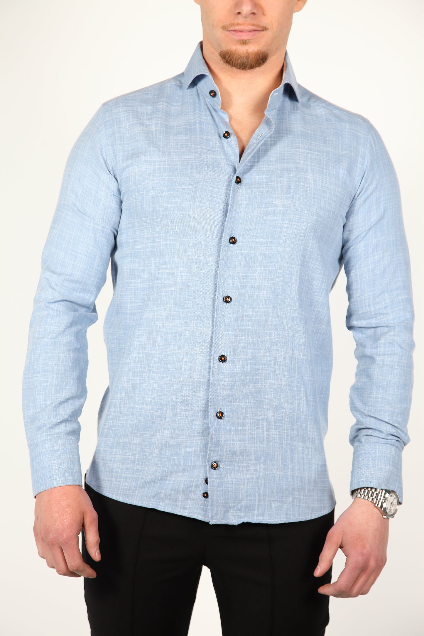Overhemd Pinto Navy