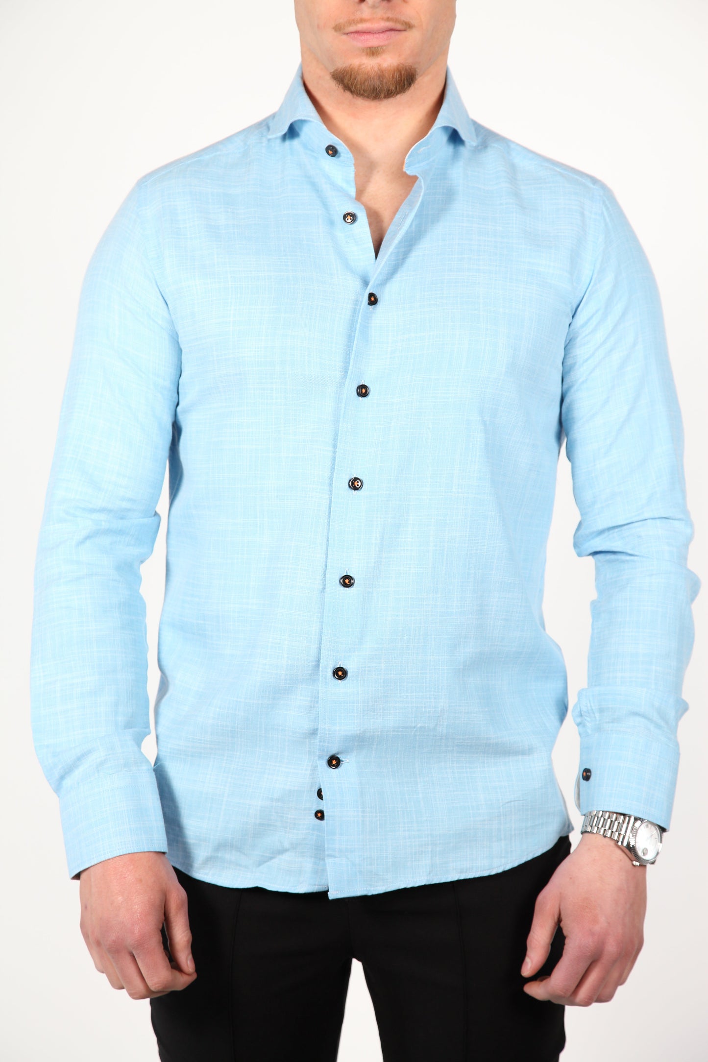 Overhemd Pinto Blauw
