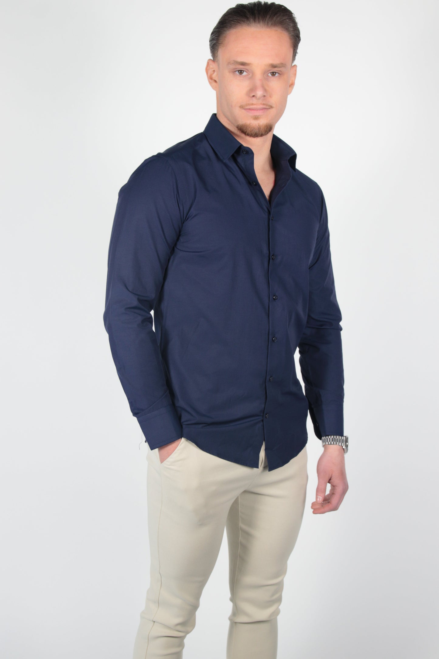 Overhemd Leira Navy