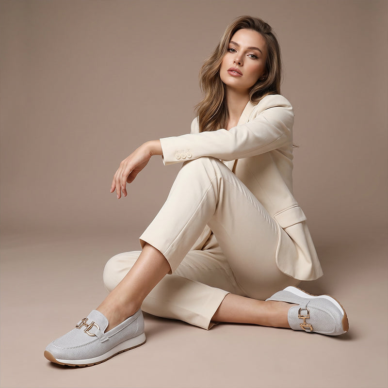 👟 Dames Loafers met Metalen Gesp nu 50% korting!
