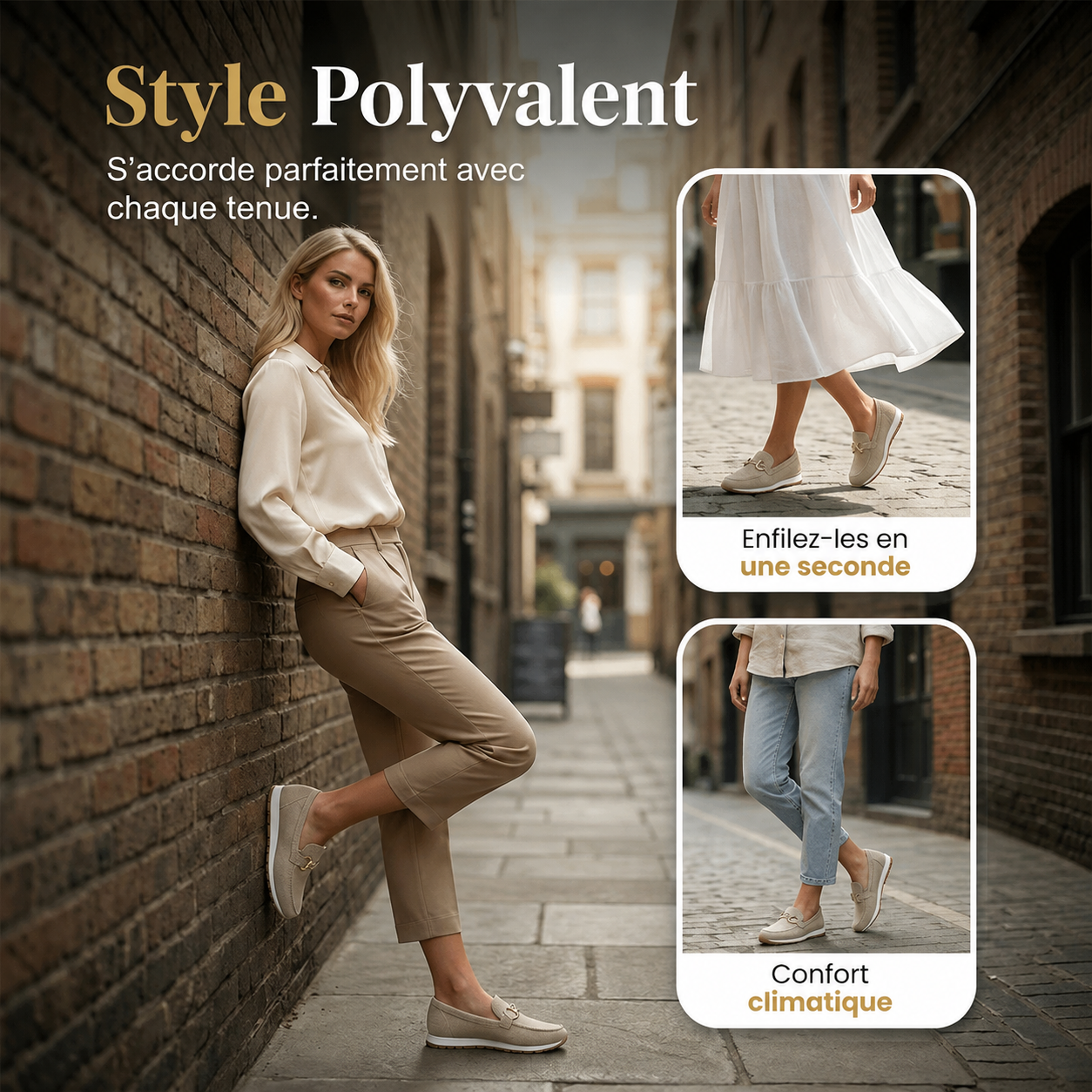👟 Dames Loafers met Metalen Gesp nu 50% korting!