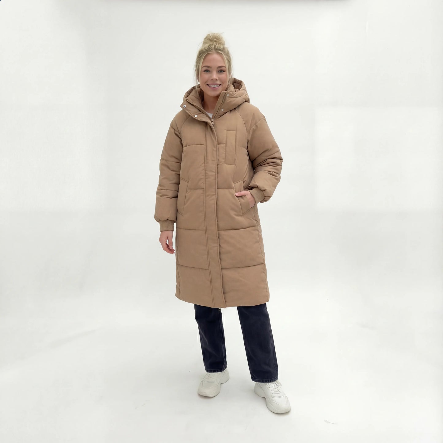 Original Hooded Long Puffer Jacket