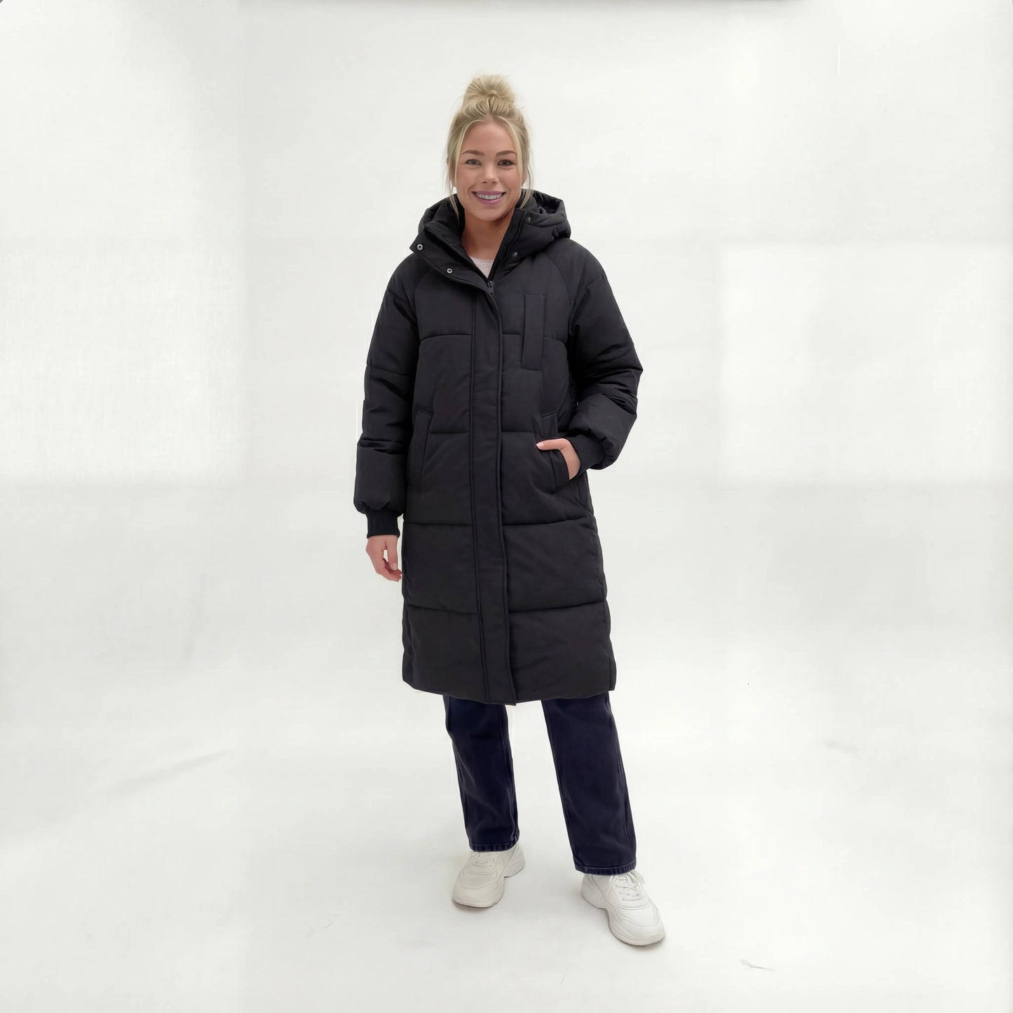Original Hooded Long Puffer Jacket