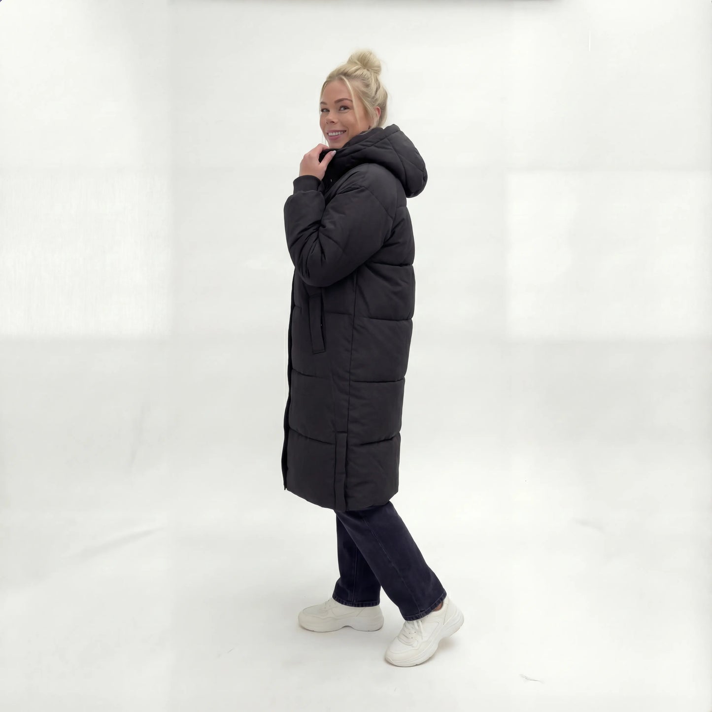 Original Hooded Long Puffer Jacket