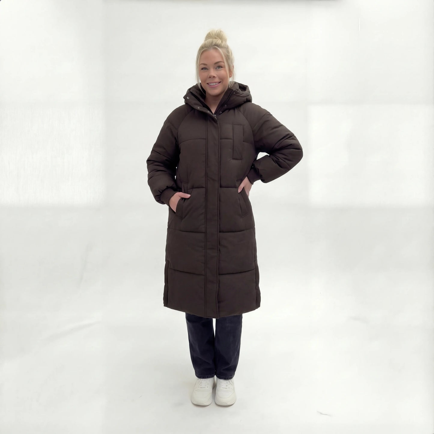 Original Hooded Long Puffer Jacket
