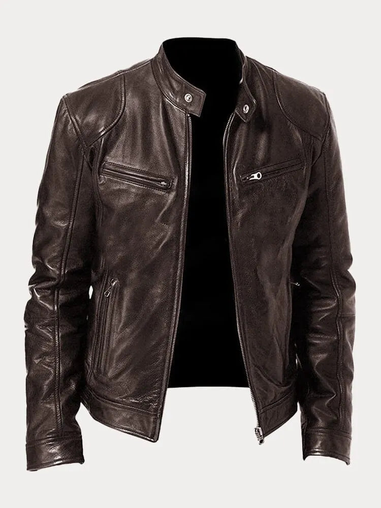 Cool leather jacket