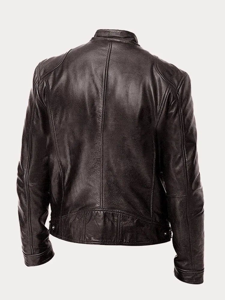 Cool leather jacket
