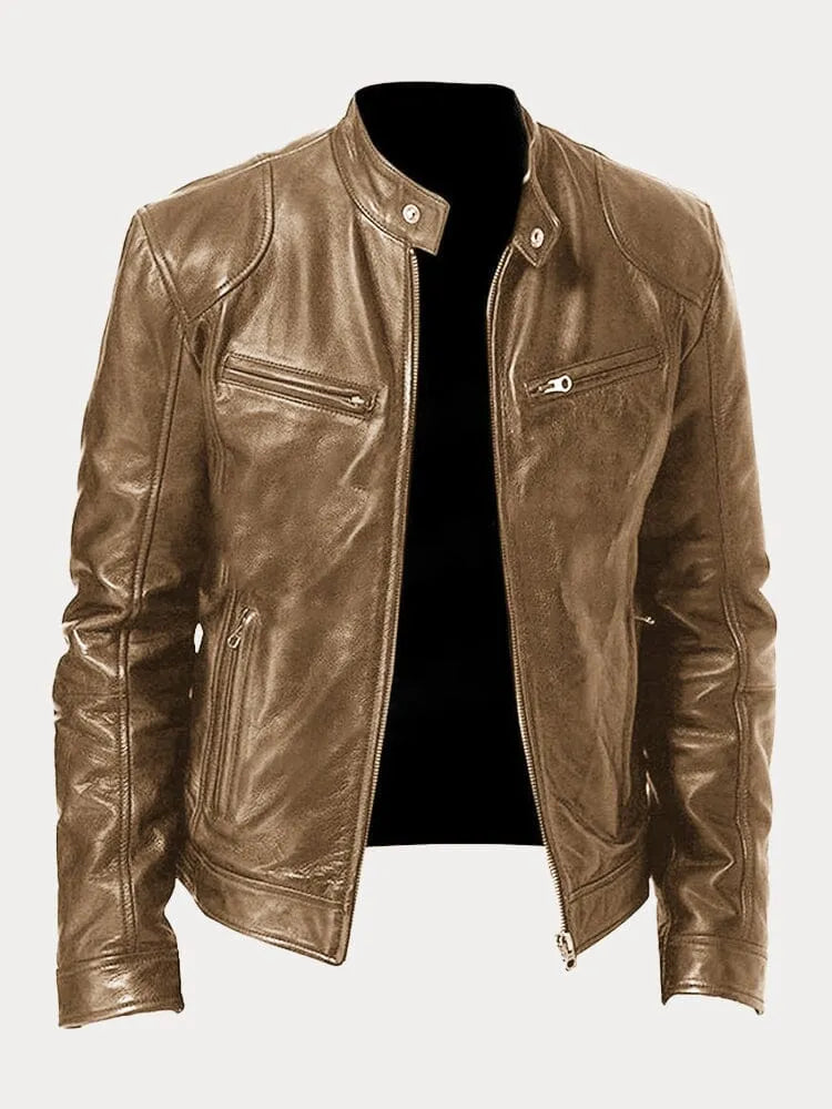 Cool leather jacket