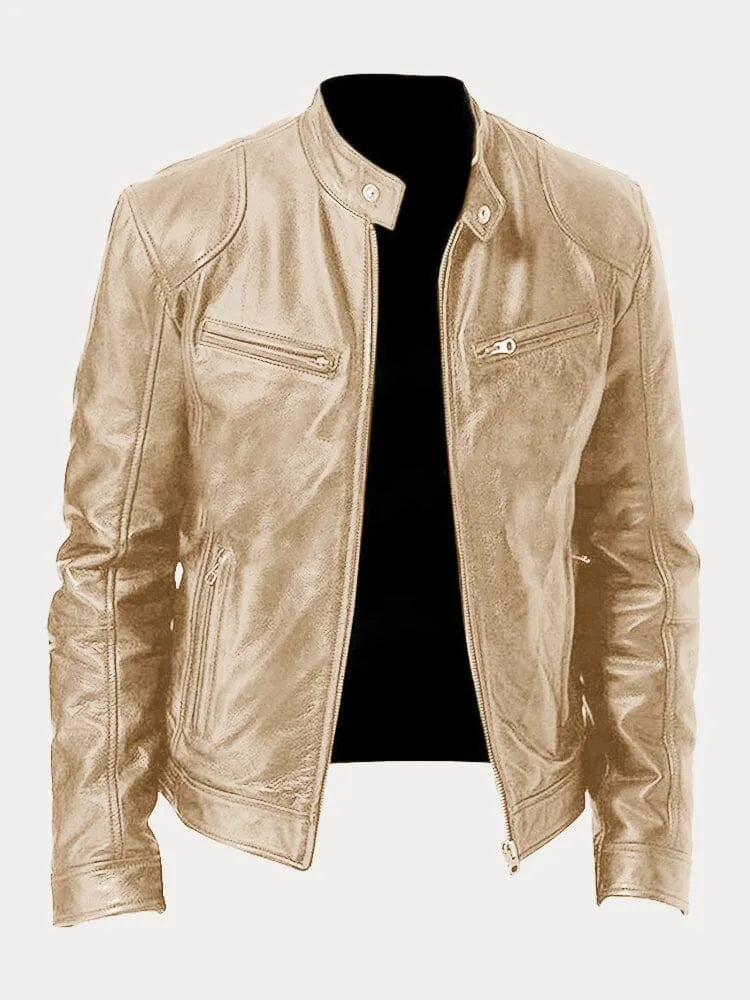 Cool leather jacket