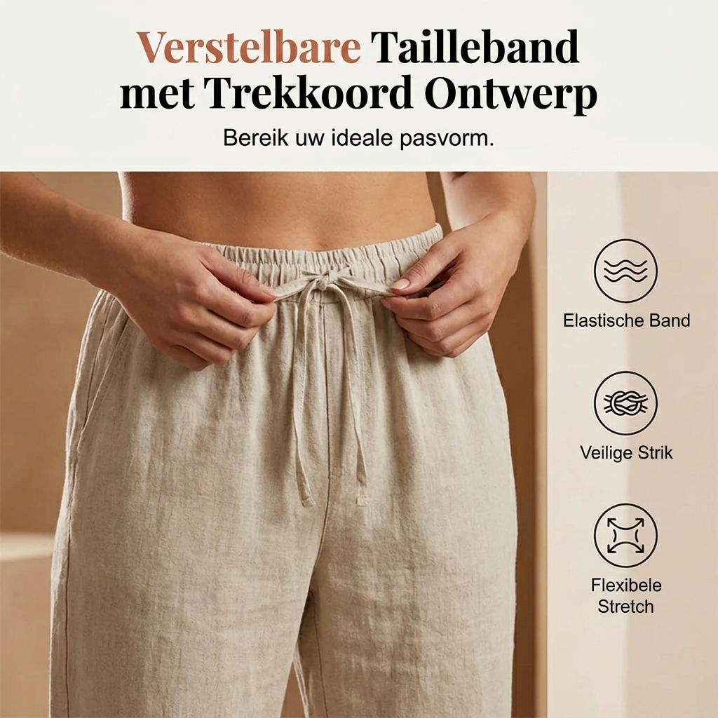 Robin | Luchtige Linnen Short