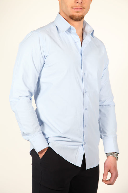 Overhemd Leira Licht Blauw